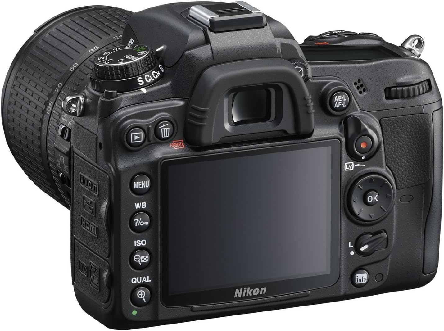 Nikon 25474 D7000 DSLR Camera 18-105mm Lens