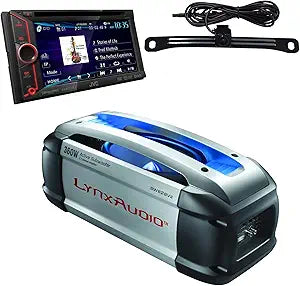JVC KWV100 Backup Camera & Lynx Audio Subwoofer Enclosure — main product image