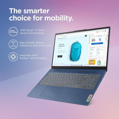 Lenovo 82XQ006RUS IdeaPad Slim 3 15" Ryzen 5 Laptop