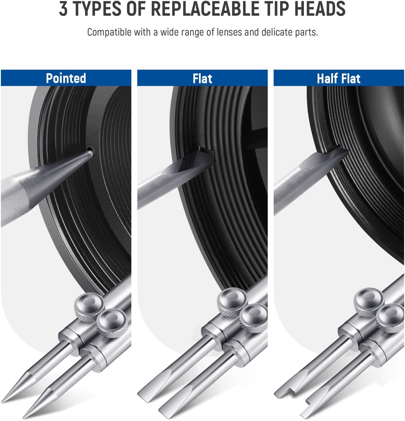 Neewer 10090508 Camera Lens Repair Opening Tool Kit