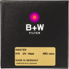 B+W Master UV Haze MRC Nano 010M 95mm Filter