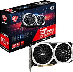 MSI 4719072965440 RX 6650 XT Mech 2X OC Graphics Card
