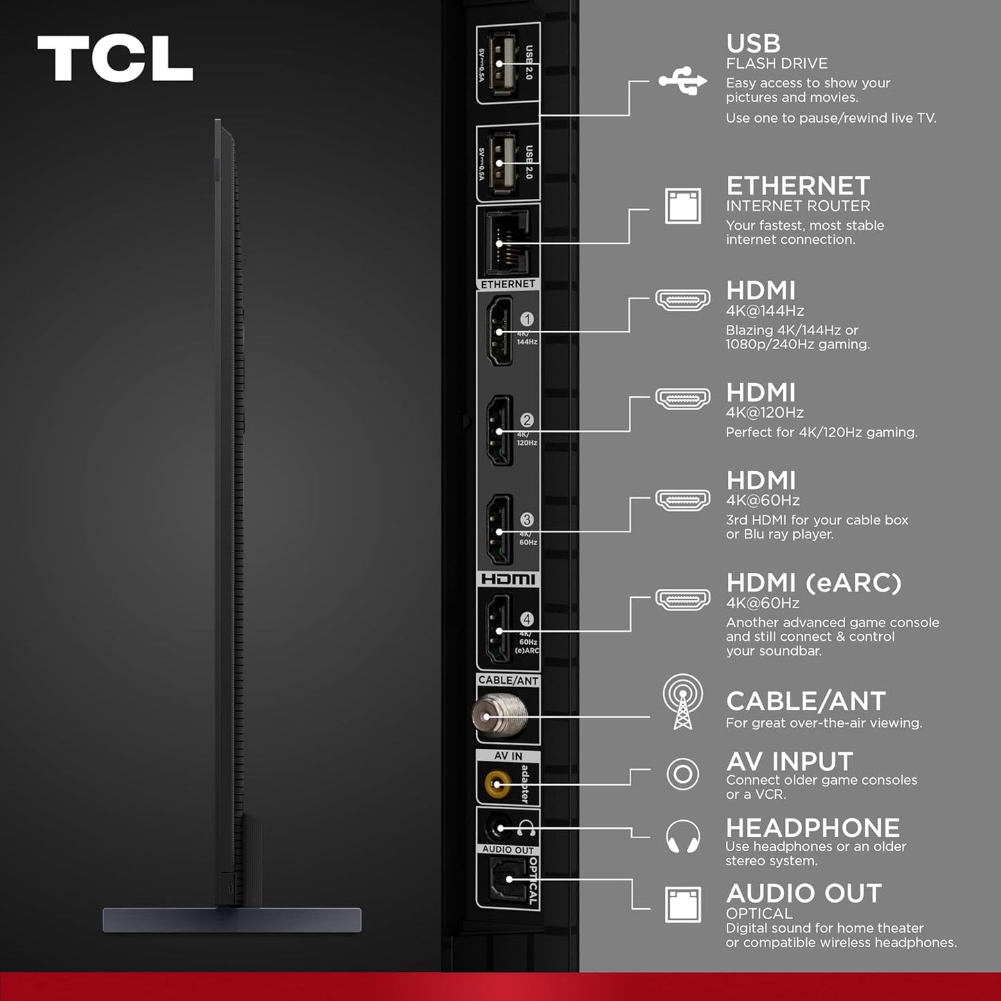 TCL 98Q651G 98-Inch QLED 4K UHD Smart Google TV