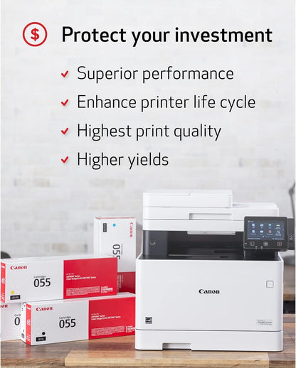 Canon Toner 055 Black Genuine Laser Cartridge