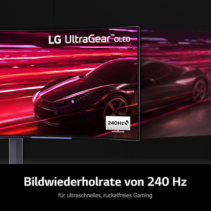 LG 45GR95QE-B.AEU 45" UltraGear 240Hz Curved OLED Gaming Monitor