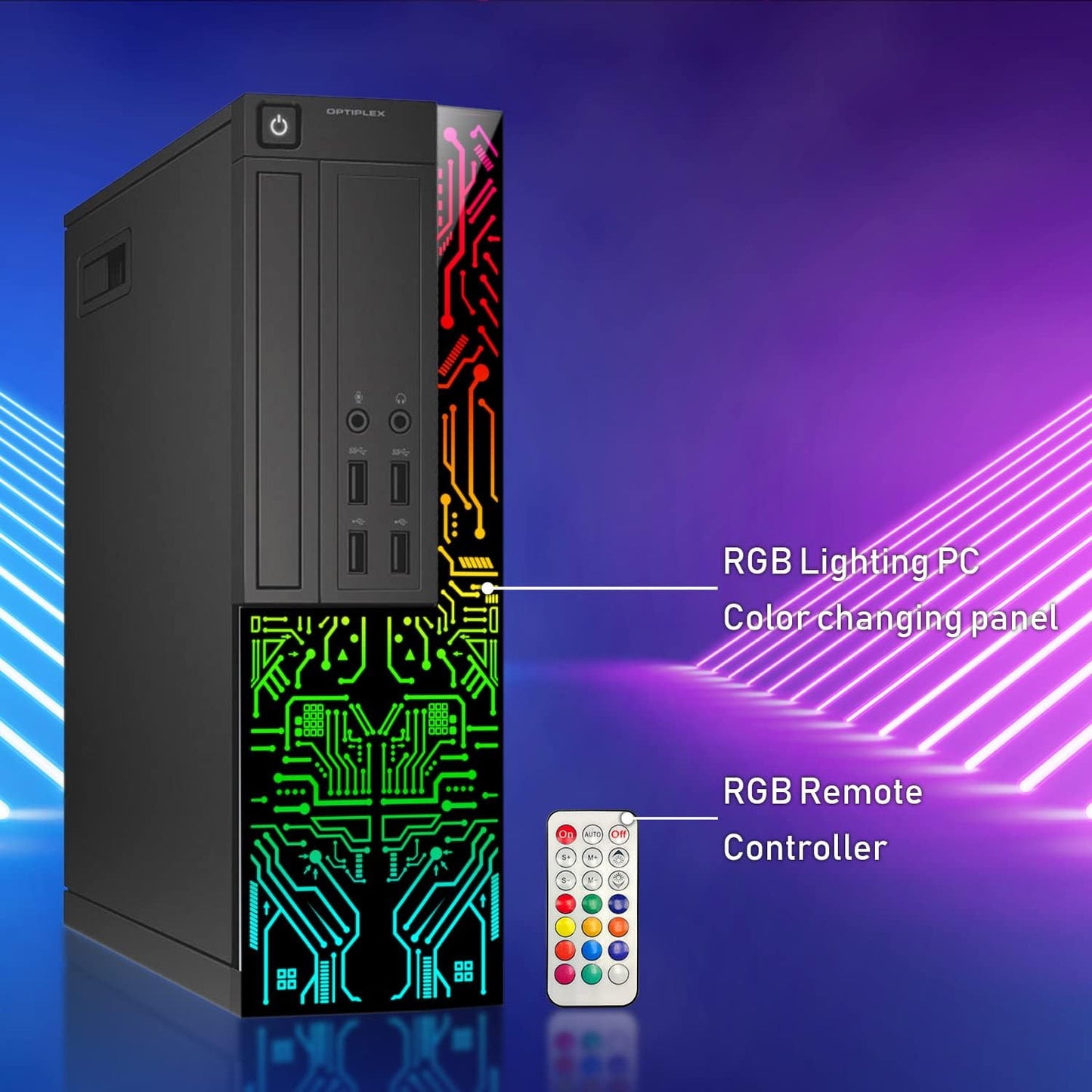 Dell Optiplex RGB Customized Gaming Desktop Renewed
