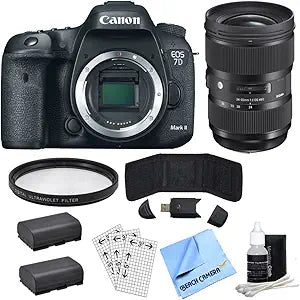Canon E41CNEOS7DM2 EOS 7D Mark II DSLR Camera Bundle