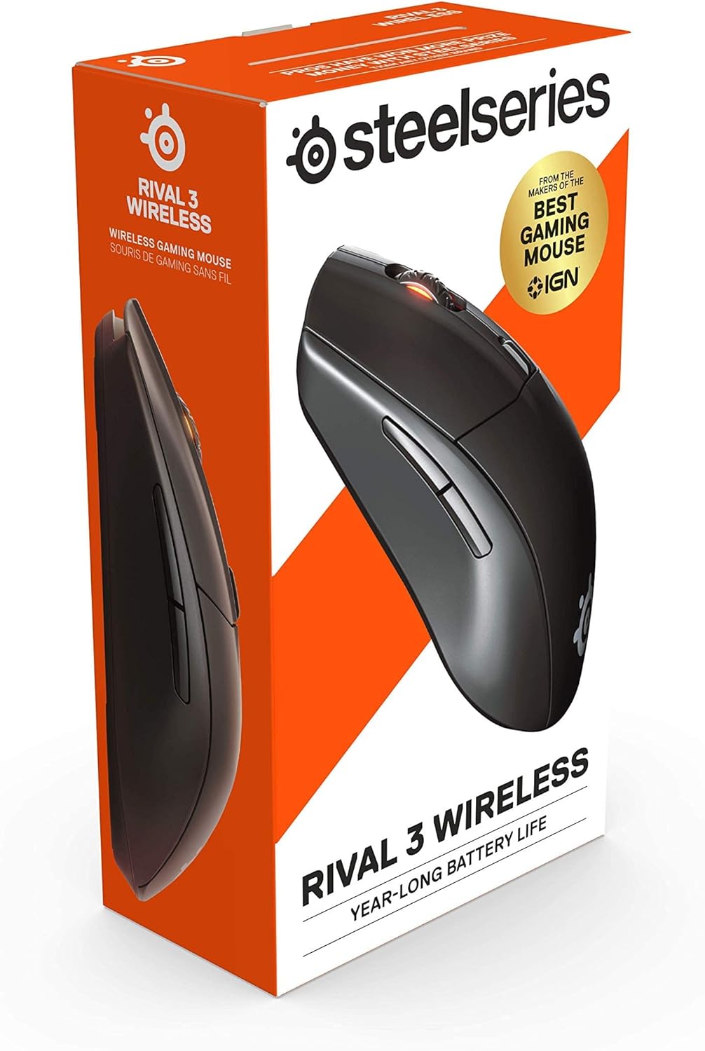 SteelSeries 62521 Rival 3 Wireless Gaming Mouse