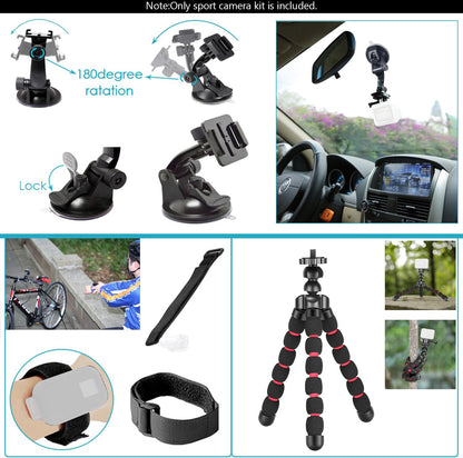 Neewer 10101705 Action Camera Accessory Kit 50-in-1
