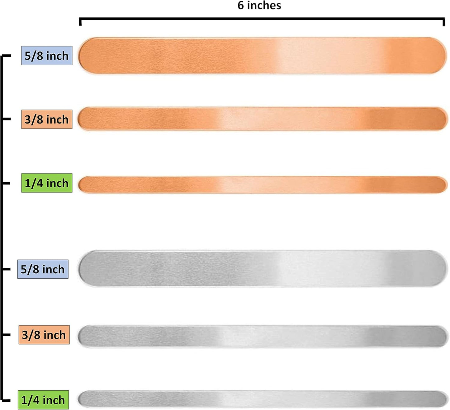 Zoom 1 Metal Stamping Bracelet Kit: Aluminum & Copper