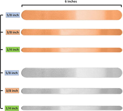 Zoom 1 Metal Stamping Bracelet Kit: Aluminum & Copper