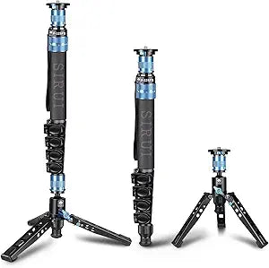 Sirui P-325FS 55" Carbon Fiber Monopod with Feet