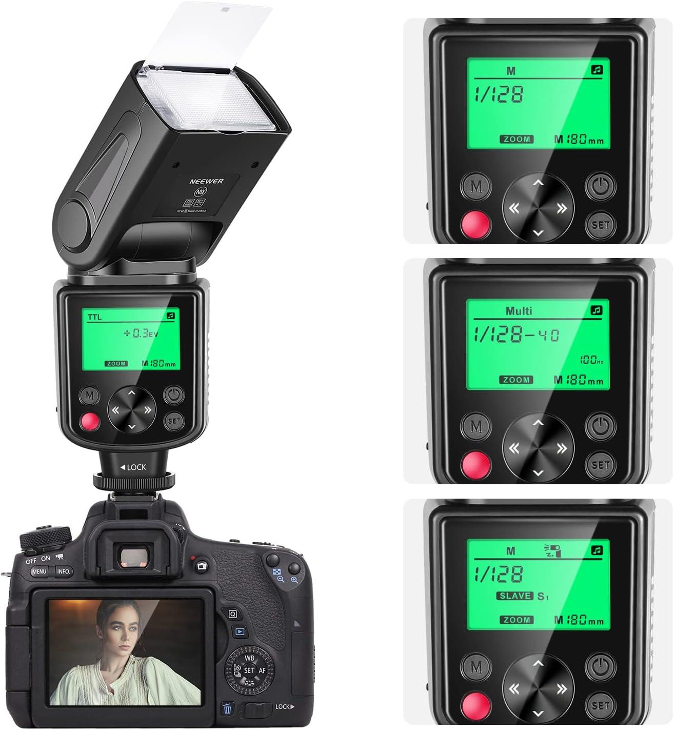 Neewer NW-670 TTL Flash Speedlite for Canon