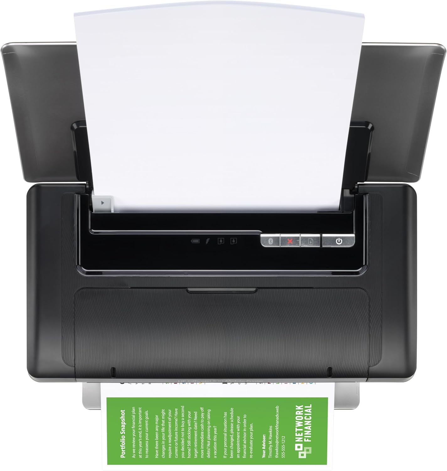 HP CN551A#B1H OfficeJet 100 Portable Bluetooth Printer