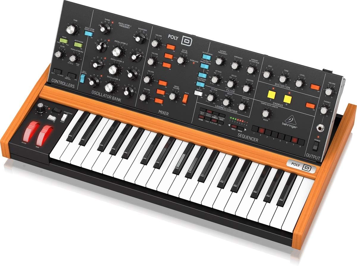 Behringer POLY D Polyphonic Analog Synthesizer w/Sequencer