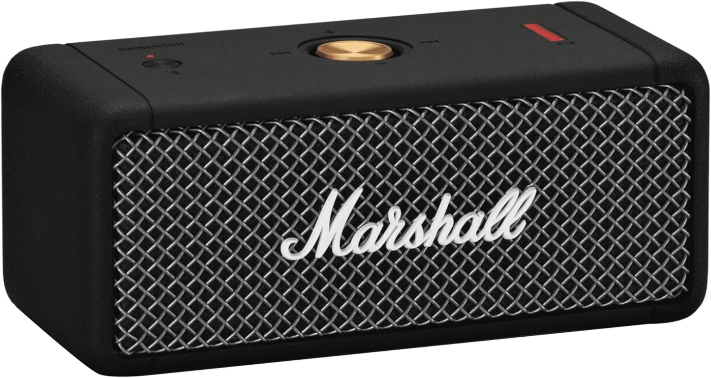 Marshall 1001908 Emberton Portable Bluetooth Speaker Black