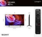 Sony KD43X85K 43-Inch 4K Ultra HD Google TV 120Hz Renewed