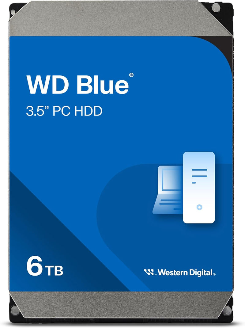 Western Digital WD60EZAX-SPC8VB0 6TB WD Blue HDD — main product image