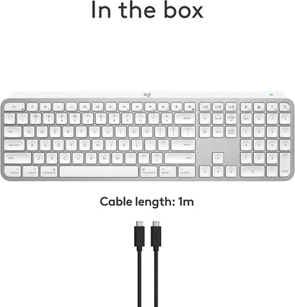 Logitech 920-011622 MX Keys S for Mac Wireless Keyboard