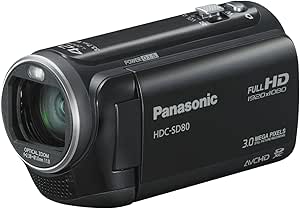 Panasonic HDC-SD80K HD SD Card Camcorder (Discontinued) — main product image