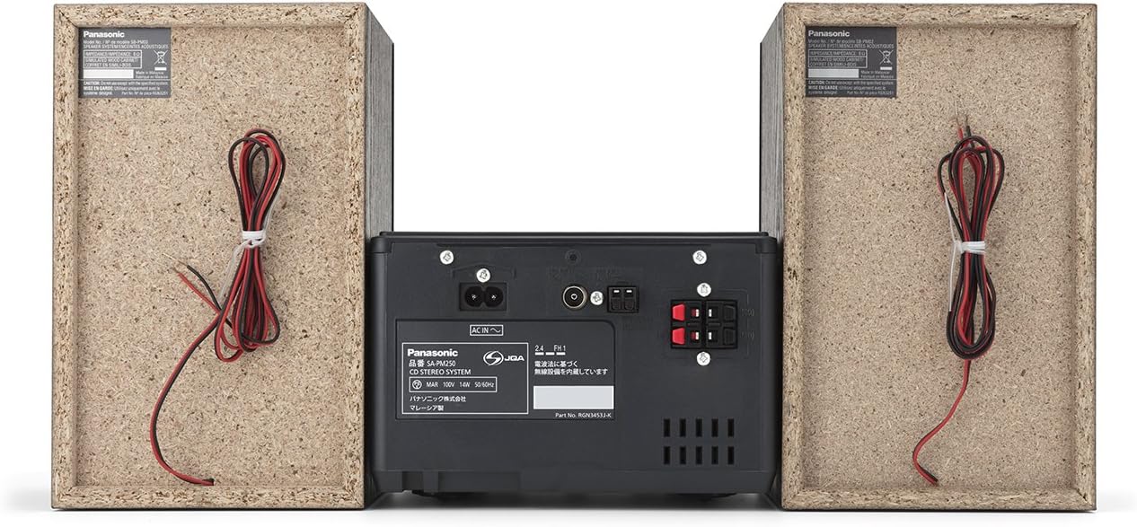 Panasonic SC-PM250-S CD Stereo System with Bluetooth