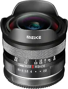 Meike 7.5mm f/2.8 Fisheye Lens - Canon EFM Mount — main product image