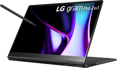 LG 16T90SP-G Gram Pro 2-in-1 Intel Evo Laptop Black