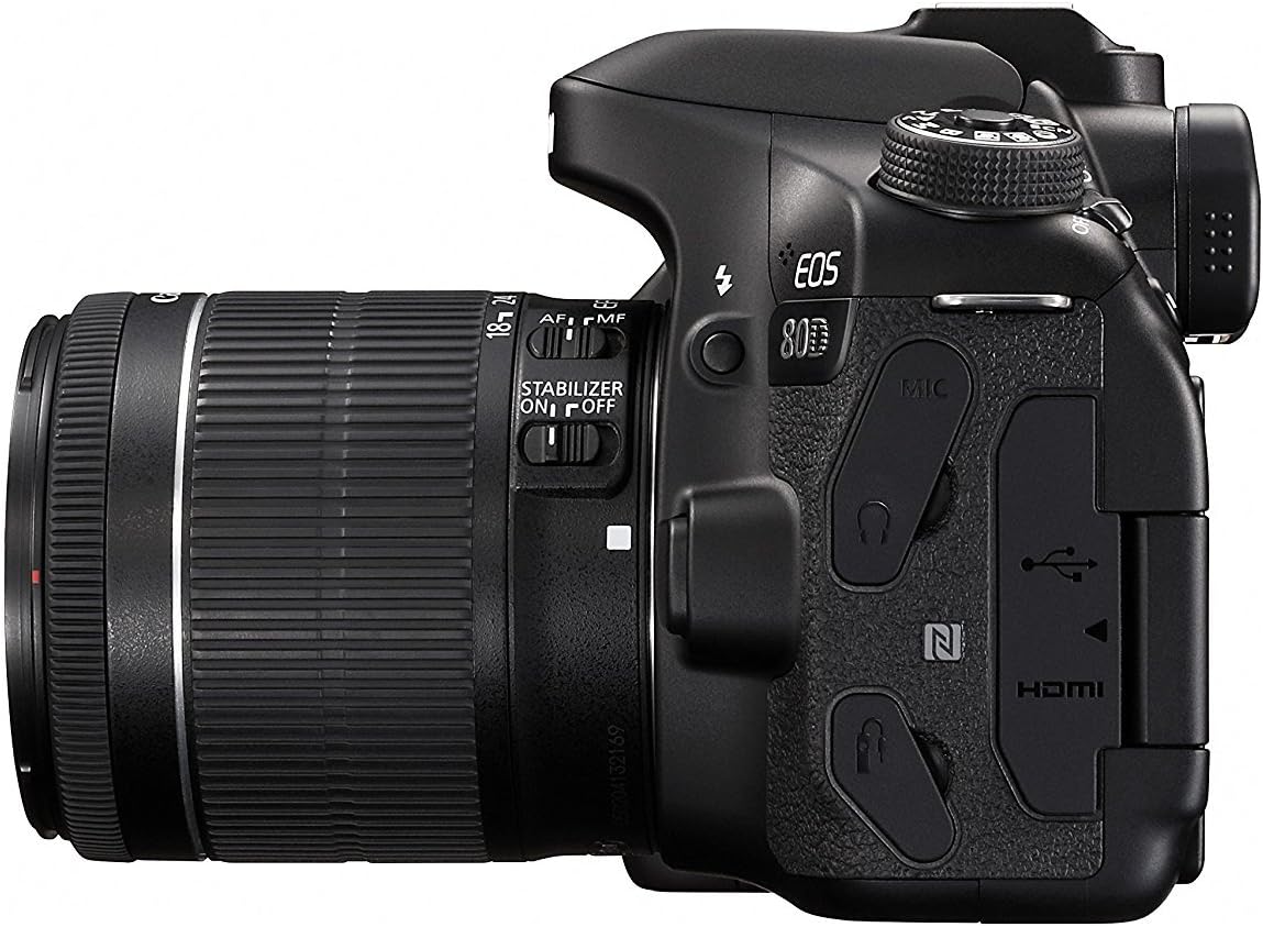 Canon 80D-18-55mm-CR EOS Digital SLR Camera Kit