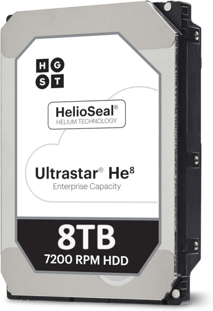 Hitachi HUH728080ALE604 Renewed 8TB SATA HDD