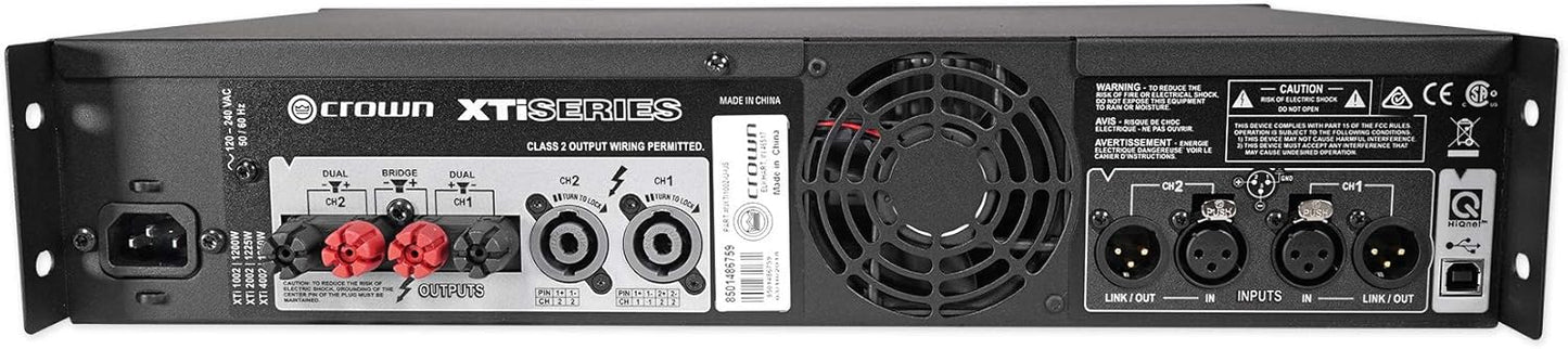 Crown XTi1002 2-Channel 500W Power Amplifier