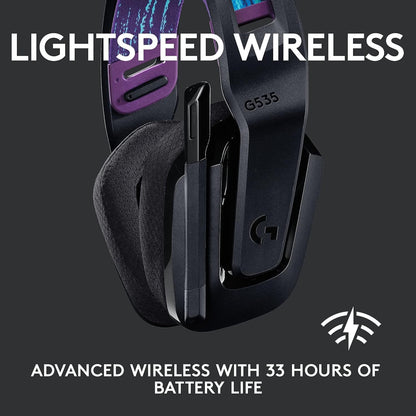 Logitech G535-Pouch Lightspeed Wireless Gaming Headset