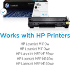 HP W1410A 141A Black LaserJet Toner Cartridge