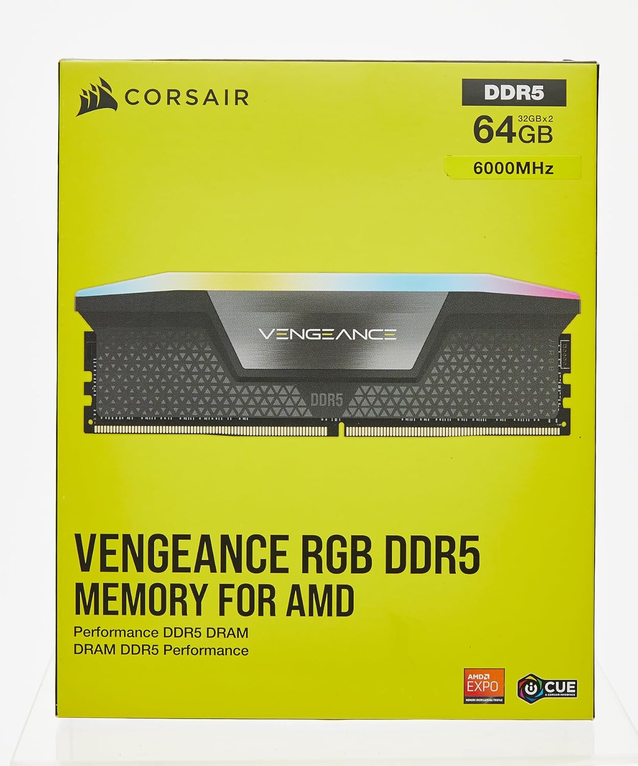 Corsair VENGEANCE RGB DDR5 64GB 6000MHz AMD EXPO