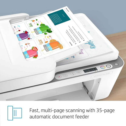 HP 7FS76A DeskJet Plus 4158 Wireless All-in-One Printer