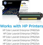HP CE262A 648A Yellow LaserJet Toner