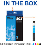 Epson 802 T802220-S Cyan Standard Capacity Ink Cartridge