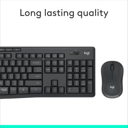 Logitech 920-009782 MK295 Wireless Silent Keyboard & Mouse