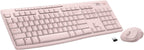 Logitech 920-013270 MK270 Wireless Keyboard and Mouse Combo Rose