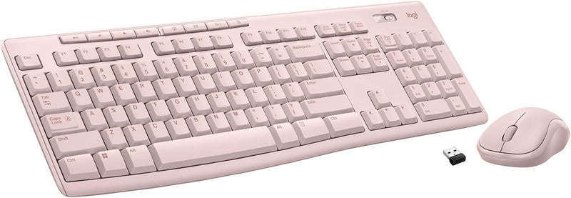 Logitech 920-013270 MK270 Wireless Keyboard and Mouse Combo Rose — main product image