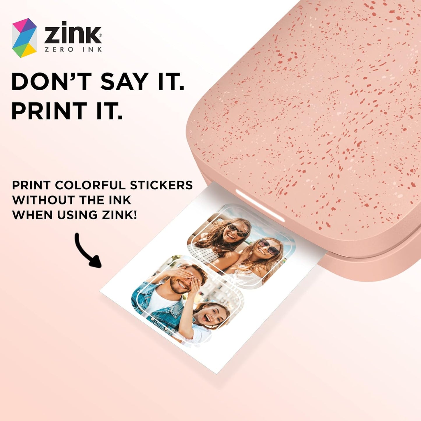 HP Sprocket 2x3" Zink Sticker Photo Paper 30 Sheets