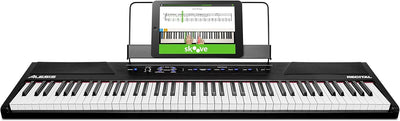 Alesis Recital 88-Key Digital Piano Keyboard Lessons