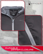 Spyder Jacket Women's Cozy Full Zip Hoodie Outdoor Winter Jackets