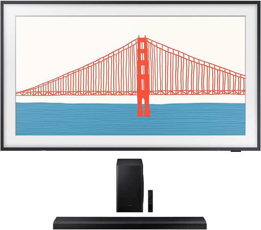 Samsung QN43LS03AA 43" Frame 4K Smart TV + HW-A450 Soundbar (Used)