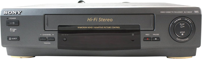 Sony SLV-662HF Hi-Fi Stereo VHS VCR Player — main product image