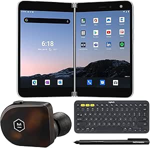 Microsoft Surface Duo 128GB Unlocked Tablet Bundle — main product image
