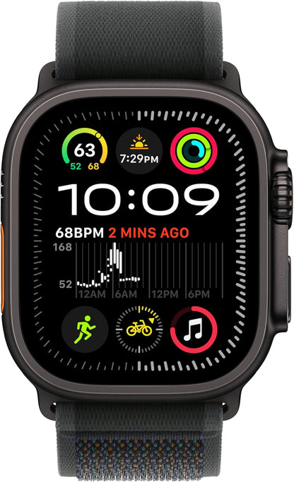 Apple MYQ63AM/A 49mm Black Trail Loop Watch Band