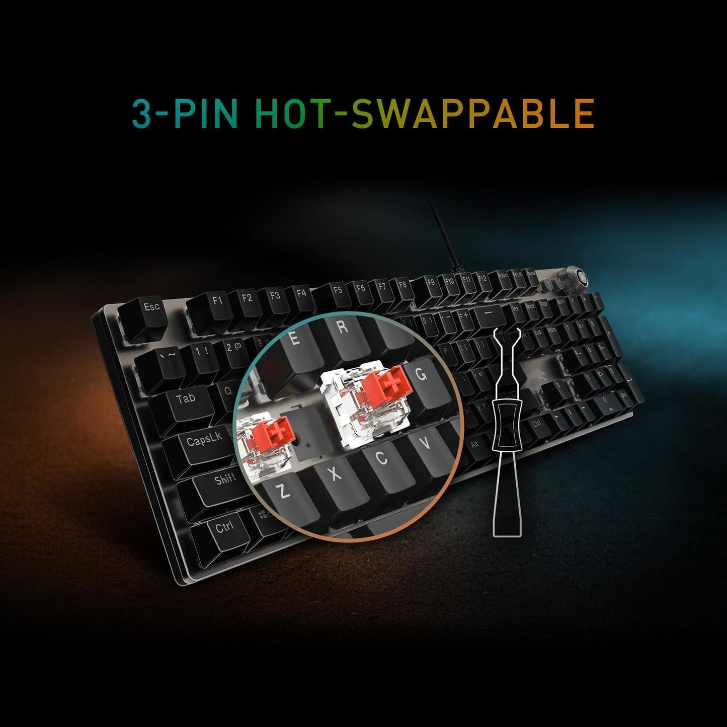 MSI FORGEGK310C Gaming Keyboard & Mouse Combo