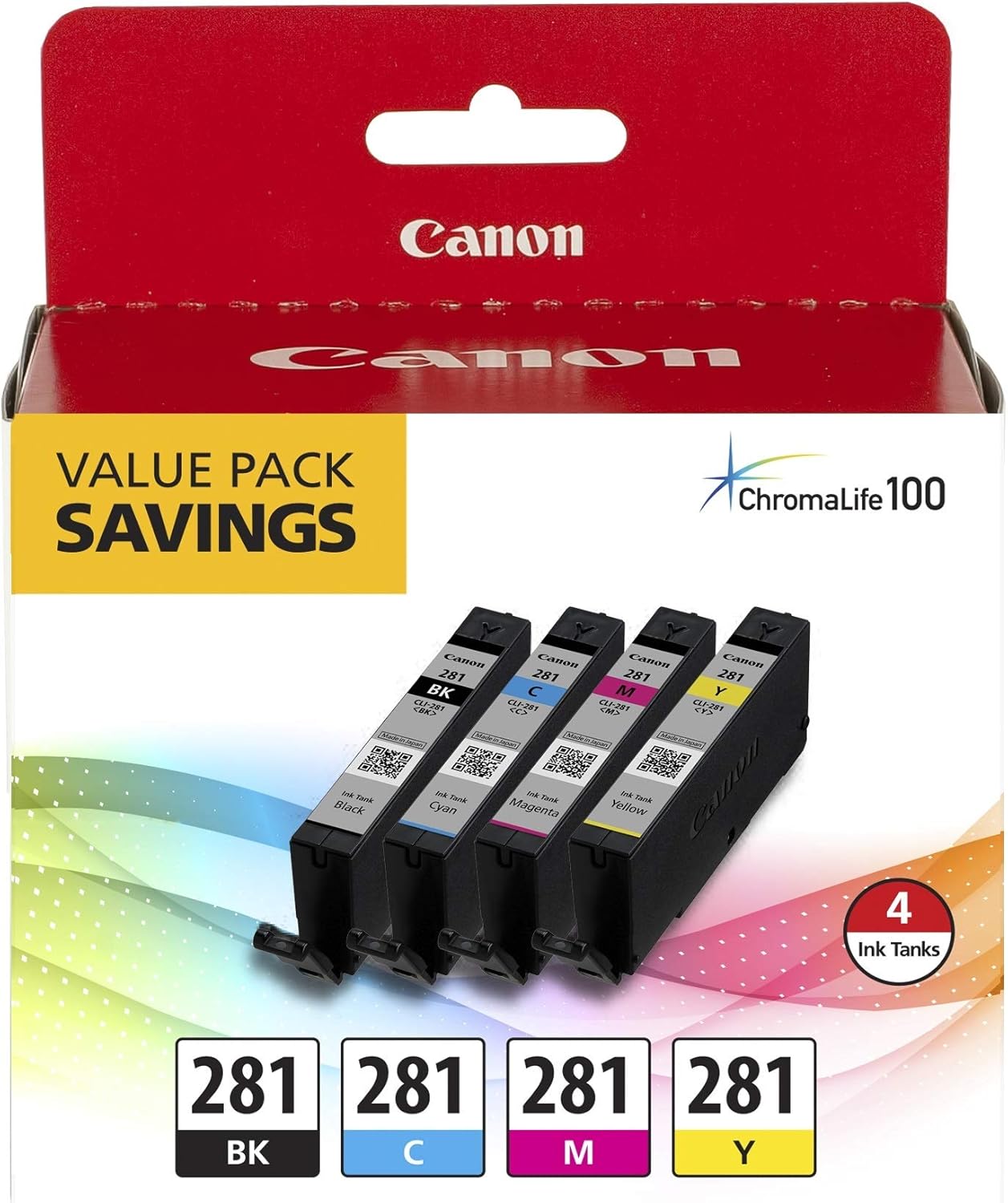 Canon CLI-281/PGI-280 Ink Tank Value Pack