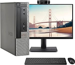 Dell OptiPlex i5 Desktop PC Bundle with Monitor