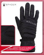 Spyder L Insul Puffer Women's Winter Gloves
